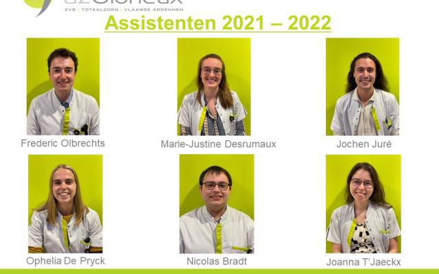 Voorstelling zes nieuwe assistenten