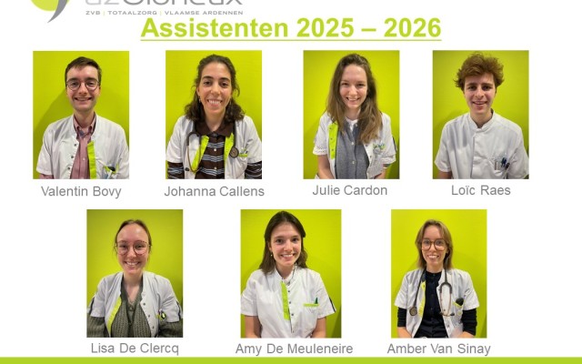 Voorstelling 7 nieuwe assistenten